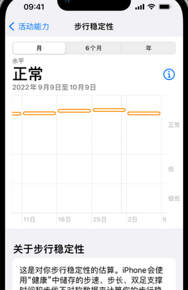 柯坪iPhone手机维修如何在iPhone开启'步行稳定性通知'