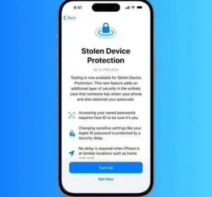 柯坪苹果授权维修店分享被盗设备保护功能开启方法 