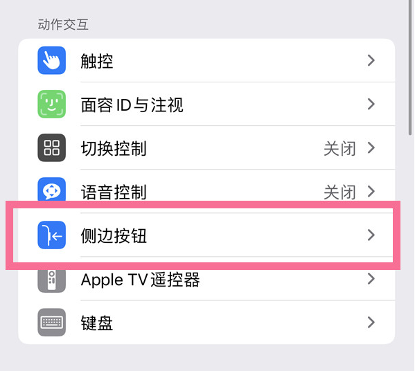 柯坪苹果14维修店分享iPhone14 Plus侧键双击下载功能关闭方法 