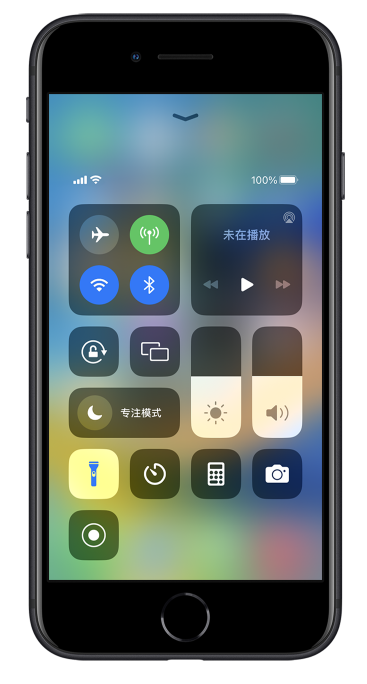 柯坪苹果14维修分享苹果iPhone 14 Pro手电筒开启方法 